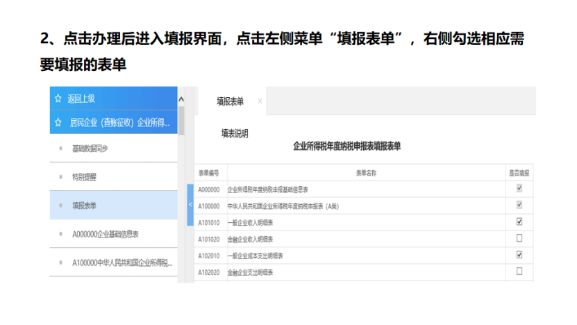 我是小型微利企業，2020年企業所得稅匯繳申報表填報流程