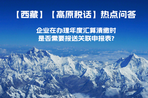 企業(yè)在辦理年度匯算清繳時是否需要報送關聯(lián)申報表?